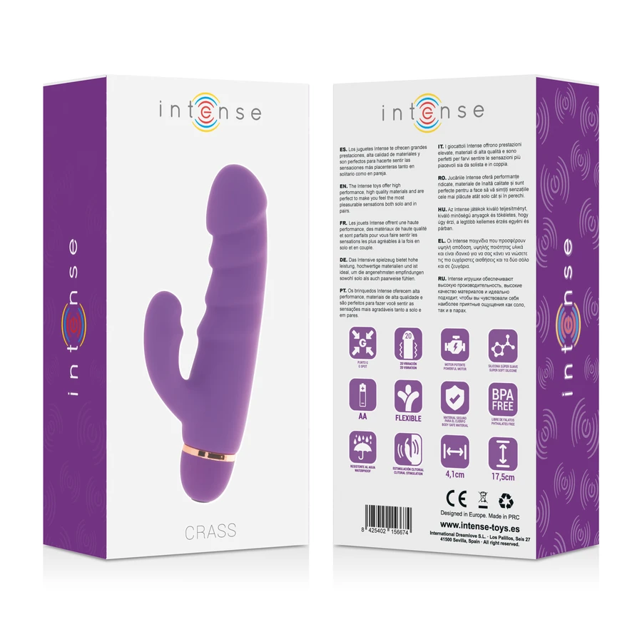 INTENSE - CRASS 20 SPEEDS SILICONE LILAC